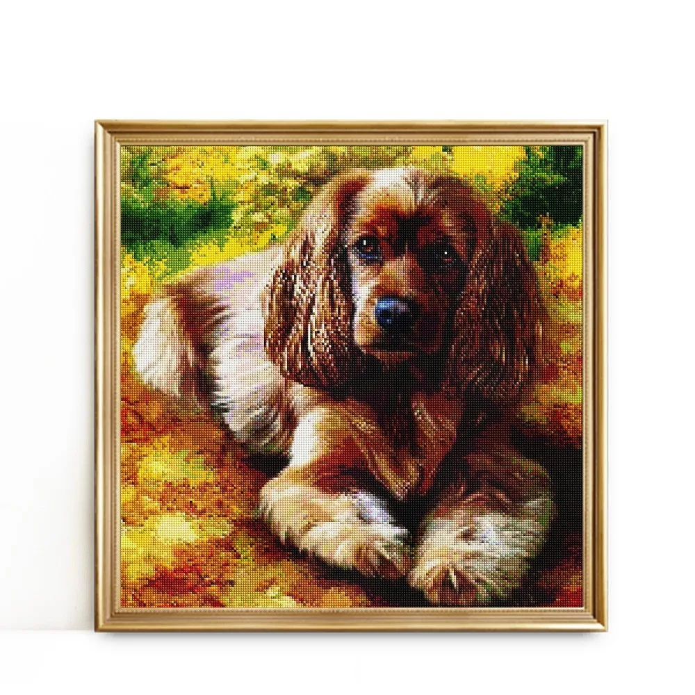 Evershine Алмазная Вышивка Полный дисплей Собака крестом алмазная живопись животные