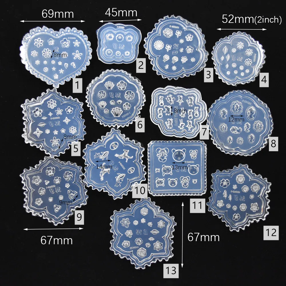 Силиконовая форма SNASAN для дизайна ногтей УФ-отверждаемая эпоксидная смола |