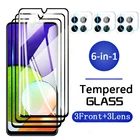Защитное стекло для Samsung a22 5g Защитная пленка для экрана из закаленного стекла на Galaxy a22 4G a225 a226 объектива камеры прозрачная HD защитная пленка