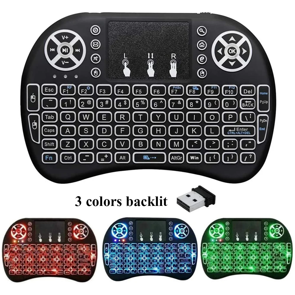 Портативный беспроводной мини-пульт дистанционного управления Kayboard 2 4G с