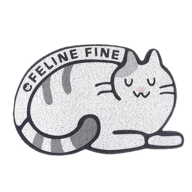 

New Cat Litter Mat Pad Belt Out Cat Litter Basin Splash Proof Cat Toilet Pad Skid Proof Pad Cat-toilet-training-kit Katten Mand