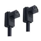 2 шт., разъем питания C13 под прямым углом IEC 320 C13
