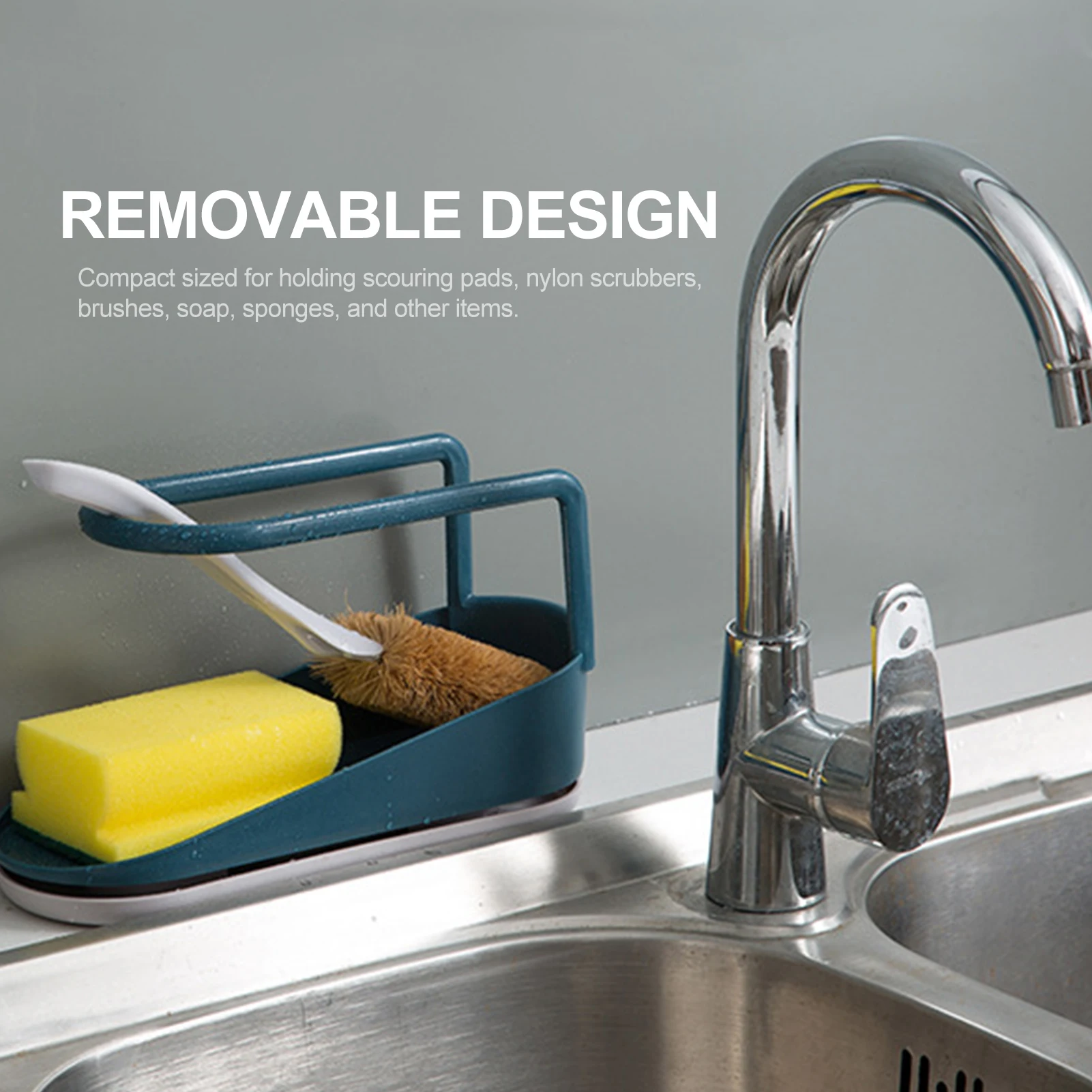 Держатель для раковины полка хранения кухонной держатель губки мыла мочалки