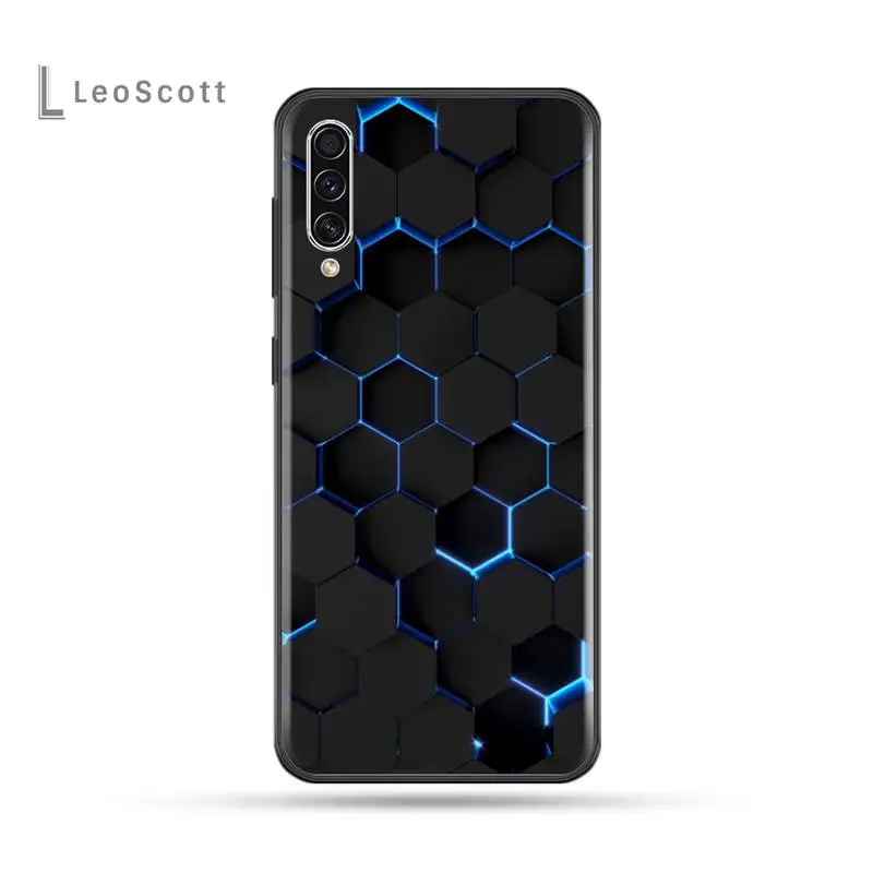 

Hexagonal lattice Phone Case For Samsung Galaxy M10 20 30 A 40 50 70 71 6S A2 A6 A9 2018 J7 CORE PLUS STAR S10 5G C8
