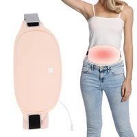 usb electric uterus heating belt for woman special pain relieve hot compress warm waist brace supports 5v heated belt washable