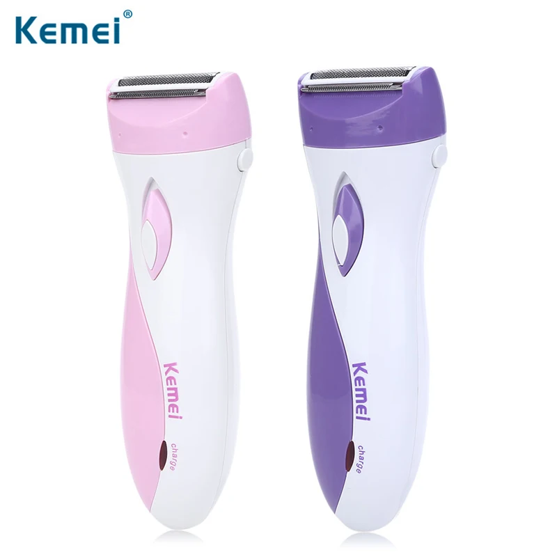 

Kemei Waterproof Electric Shaver For Women Beauty And Health Face Bikini Body Underarm Epilator Female Scraping Epilator 45D