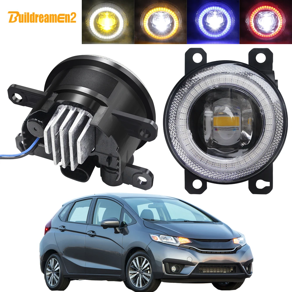 2in1 Функция Автомобильный светодиодный противотуманный светильник сборки Ангел