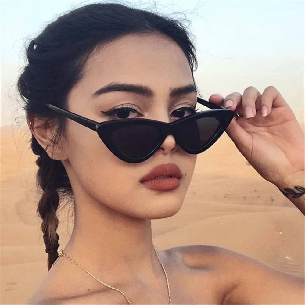 

2021 Summer Sunglasses Small Triangle Frame Okulary UV400 Shades Polarized Vintage Eyewear Outdoor Sun Protection Sun Glasses