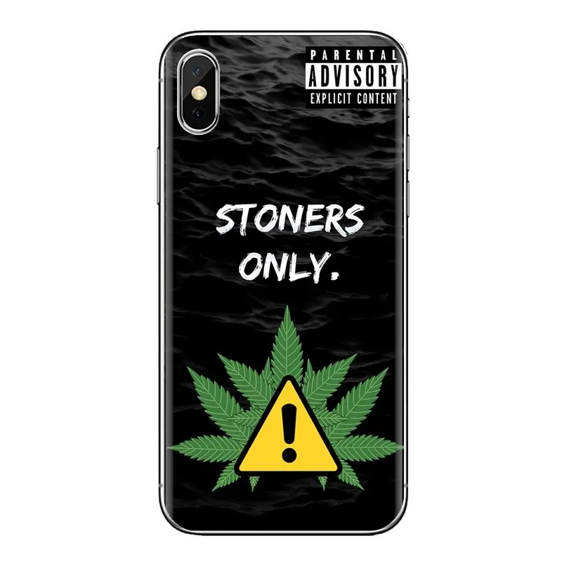 Transparent Soft Cases Covers For iPhone XS Max XR X 4 4S 5 5S 5C SE 6 6S 7 8 Plus Samsung Galaxy J1 J3 J5 J7 A3 A5 Weeds |