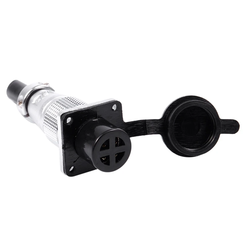 4 контактный Водонепроницаемый Электрический палубный разъем круглый