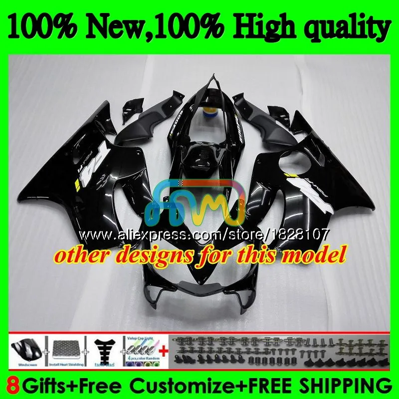 OEM Обтекатели для HONDA CBR600 FS CBR 600F4i 600 F4i 04 05 06 07 141BS.19 CBR600F4i 2004 Белый Черный 2005 2006