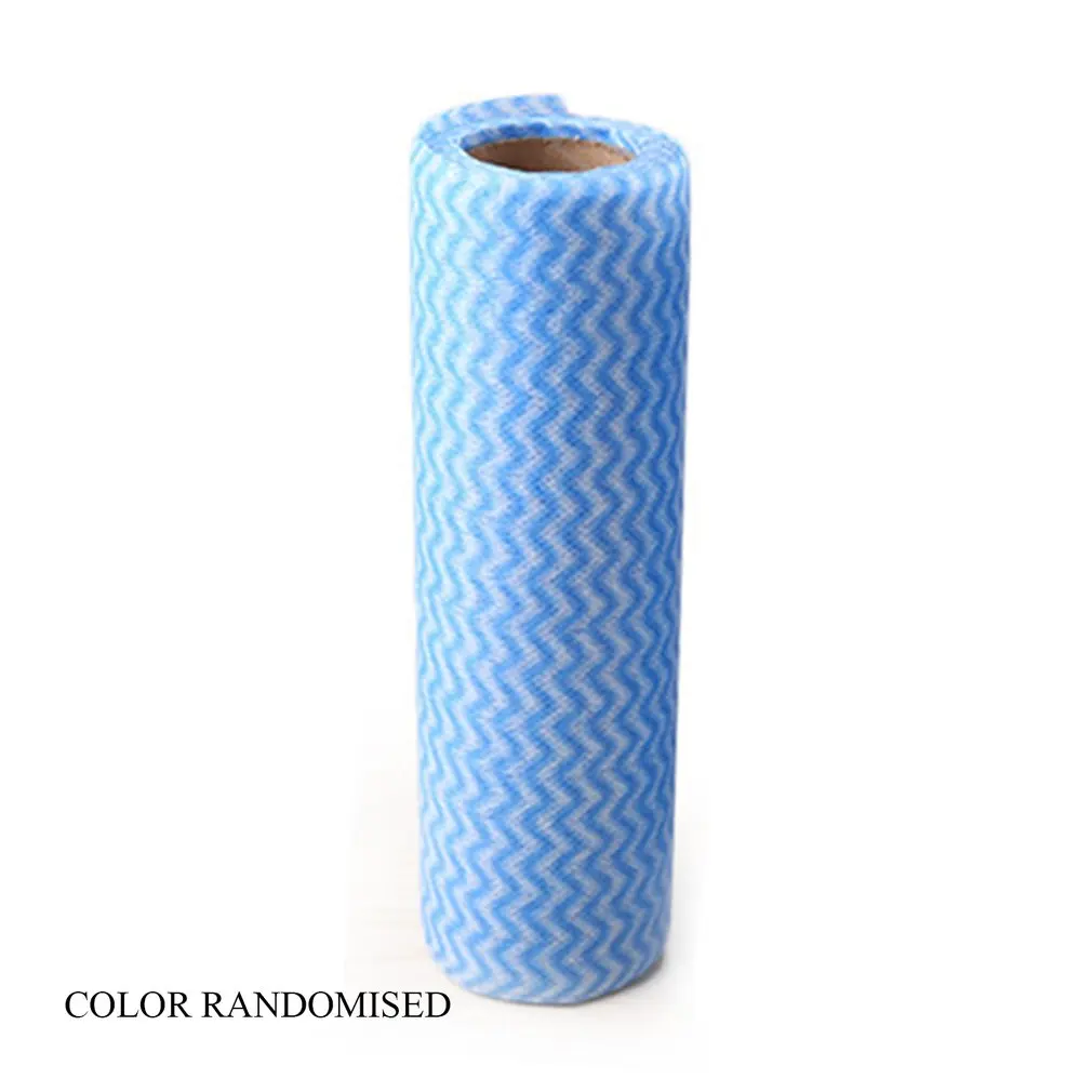 1 рулон Нетканая ткань для посуды кухонная салфетка очистки одноразовая