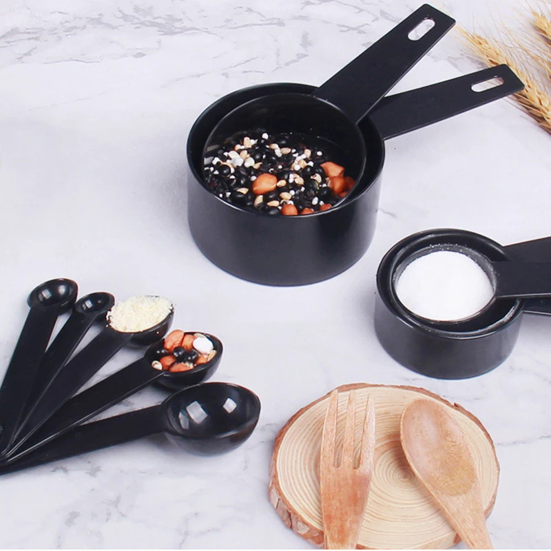 

5Pcs/set Kitchen Measuring Spoon Teaspoon Coffee Sugar Scoop Baking Cooking Kitchen Measuring Cups With Scale Tools Dropship NEW
