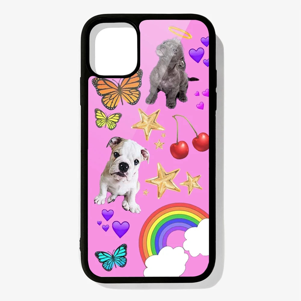 

Phone Case For IPhone 12 Mini 11 Pro XS Max X XR 6 7 8 Plus SE20 High Quality TPU Silicon Cover Puppy Love