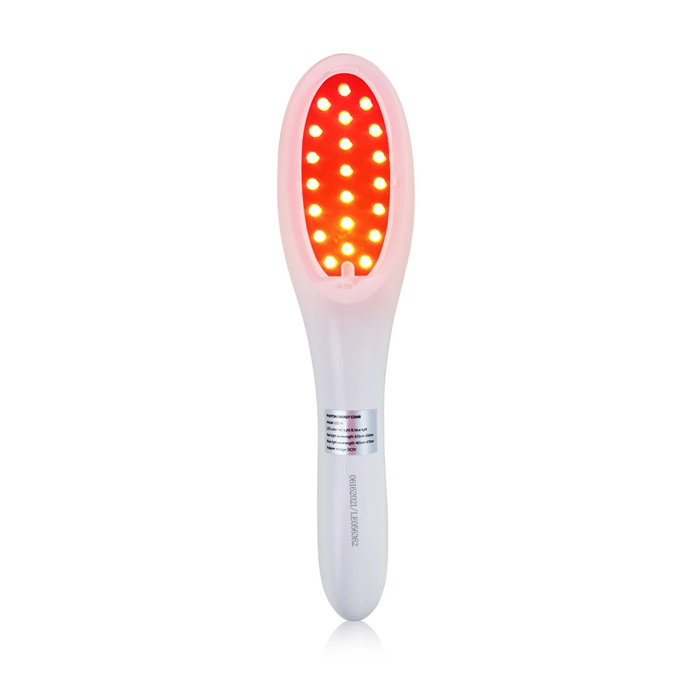 

Electric Blue LED Light Hair Growth Scalp Massaging Comb
