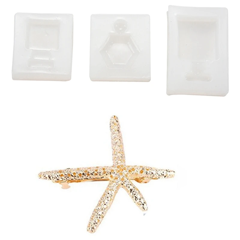 Женские Ювелирные изделия искусственные волосы с 3 шт. флакона для духов форма в