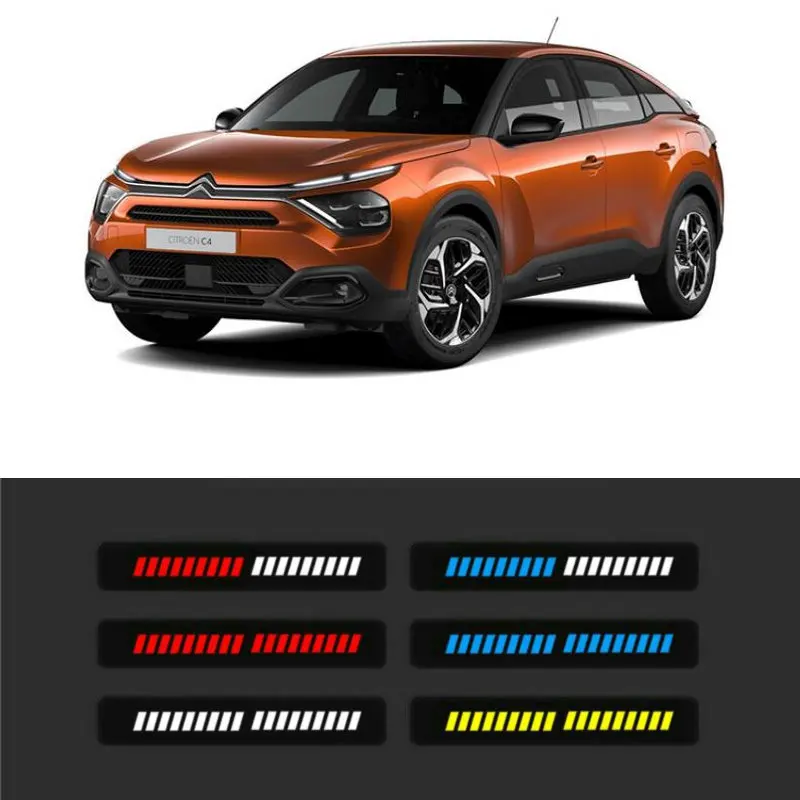 

2 шт., декоративная Передняя решетка для автомобиля Citroen c4 c5 c3 C1 C2 C6 C8 ami