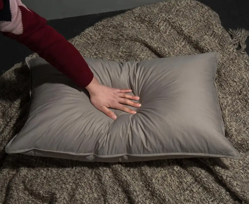 Подушка на гусином пуху Claroom роскошная супер мягкая подушка для тела шеи