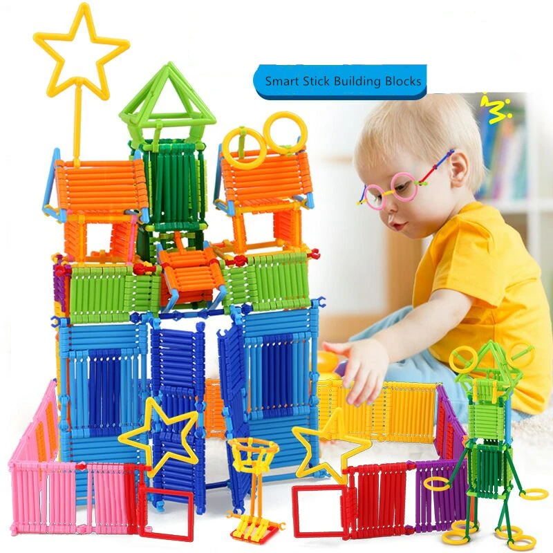 Собранные строительные блоки сделай сам умное искусственное воображение