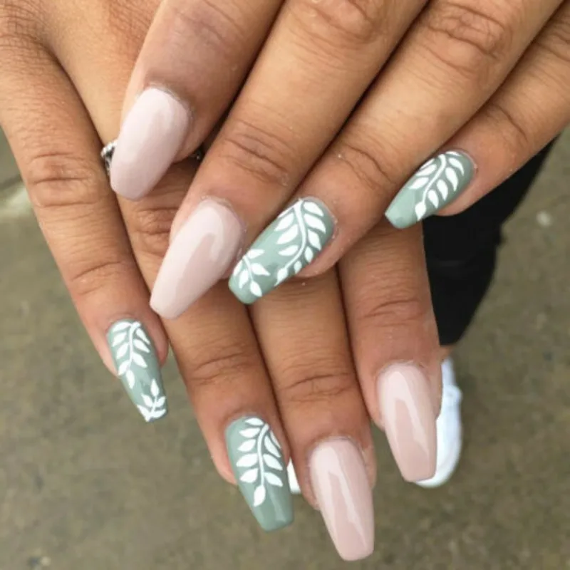 Пластины для стемпинга ногтей в рождественском стиле Геометрия Цветка животных