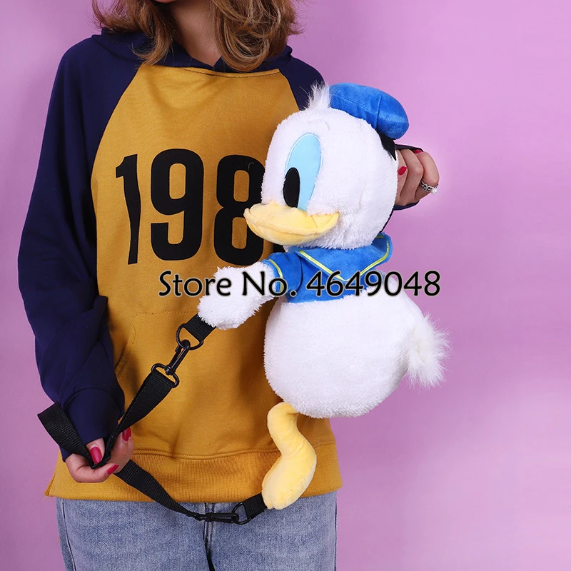 Плюшевая сумка мессенджер Disney Дональд Дак женская модная через плечо