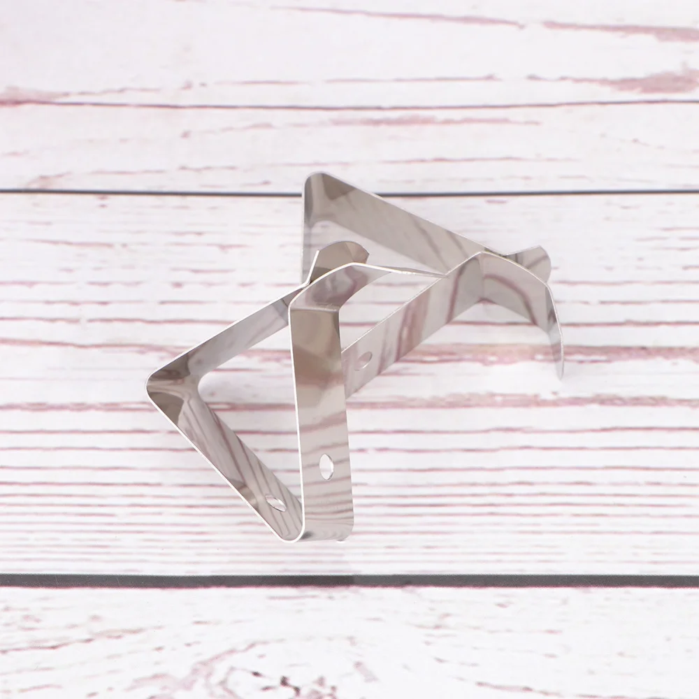 

2pcs Stainless Steel Holder Probe Clip Kitchen Tool for Fryer Coffee Pot (Type 3)