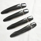 Автомобильные аксессуары для nissan x trail, xtrail t32, rogue, qashqai, j11, 2019, 2020, x-trail, накладка на дверную ручку, имитация углеродного волокна