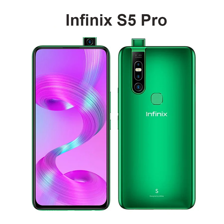 Глобальная версия Infinix S5 Pro 4G LTE мобильный телефон 6 53 &quot4 ГБ ОЗУ 64 Гб ПЗУ