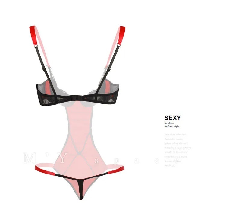 Дамское белье с открытой промежностью без шапочки соблазнительное сиамское