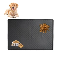 silicone pet food mat et placemat for puppy pet bowl pad dog and cat waterproof feeding mat prevent food water overflow