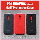 Кожаный чехол-книжка для OnePlus 6t, силикон, песчаник, нейлоновый Карбон