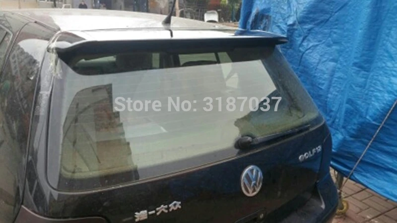 For Volkswagen GOLF 4 Spoiler 1998-2004 ABS Plastic Unpainted Color Rear Roof Wing Trunk Lip Boot Cover Car Styling | Автомобили и