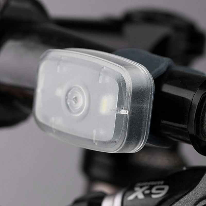 Rechargeable LED USB Bike Tail Light - High-Quality Bicycle Warning Light for MTB & Road Bike Parts - Brand New image 3