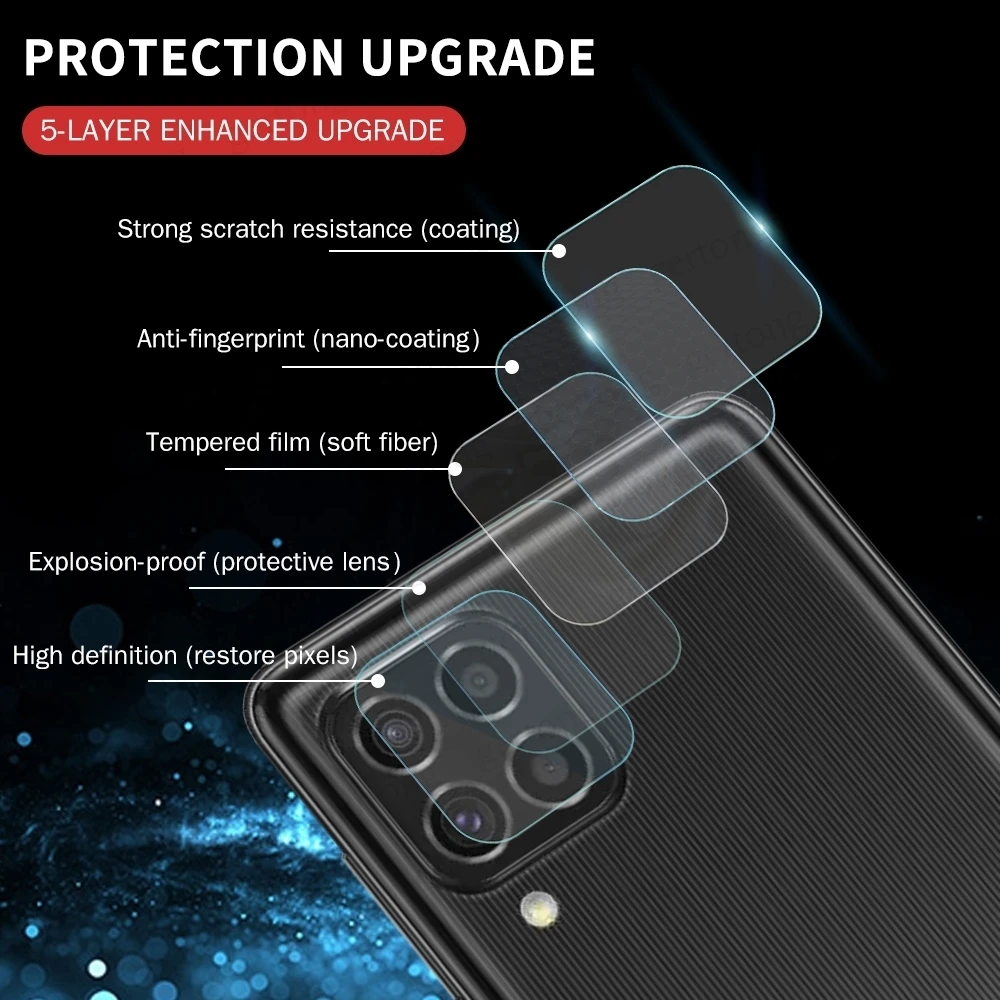 

For Samsung Galaxy F62 S21 Ultra Plus S21 Camera Lens Protective Glass Lens Screen Protector For Samsung F62 Glass Tempered Film