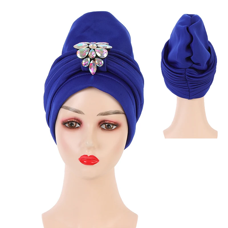 

Vetement femme 2021 ручная работа Авто голова галстук уже сделанные женские нигерийские африканские головные уборы женские головные уборы Свадебные Галстуки