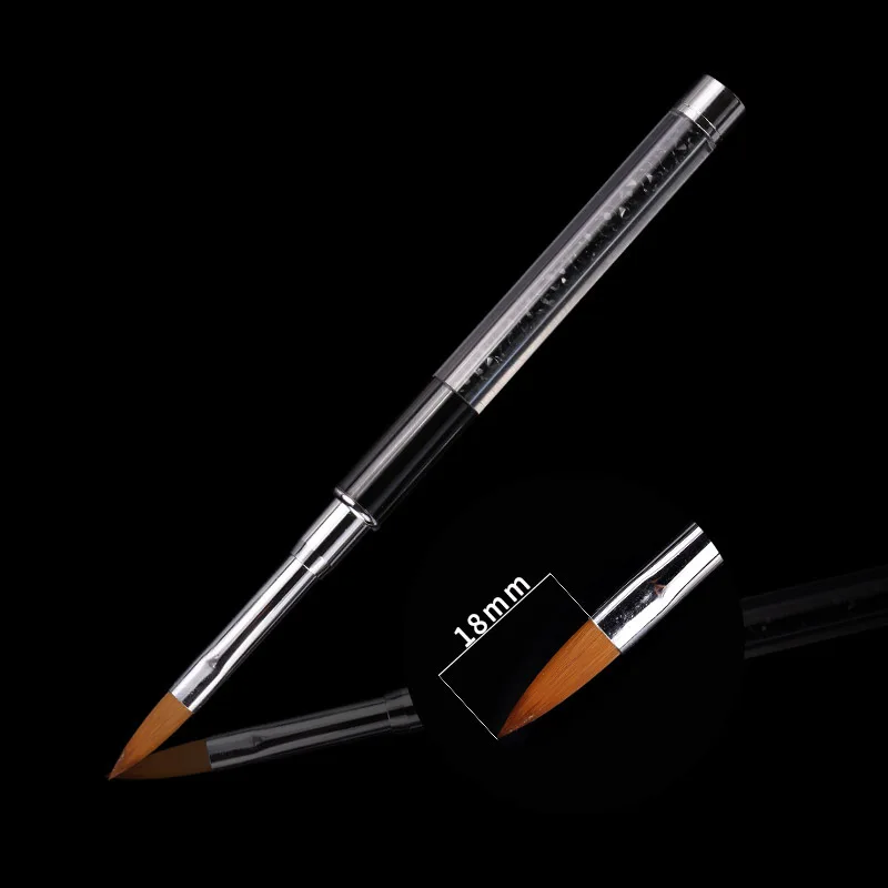 Кисти для маникюра 1 шт. гелевая щетка нейл-арта кисти рисования точечный дизайн