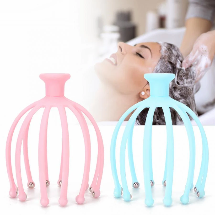 

Массажер для головы со стальными шариками, 12 когтей