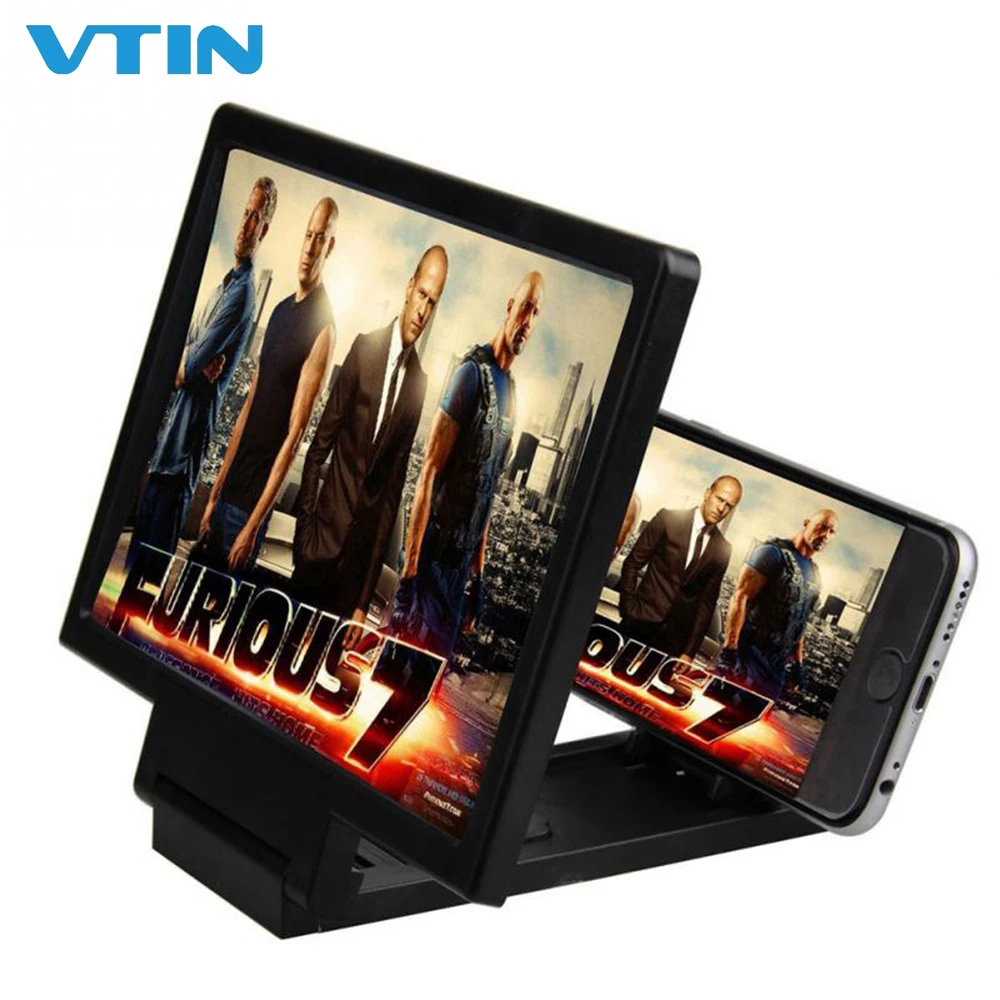 VTIN увеличитель HD проектор портативный складной кронштейн-держатель для мобильного телефона объектив для смартфонов