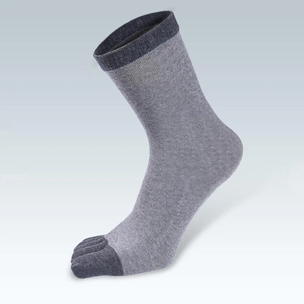 Носки мужские носки с отдельные пятью пальцами ног повседневные хлопковые