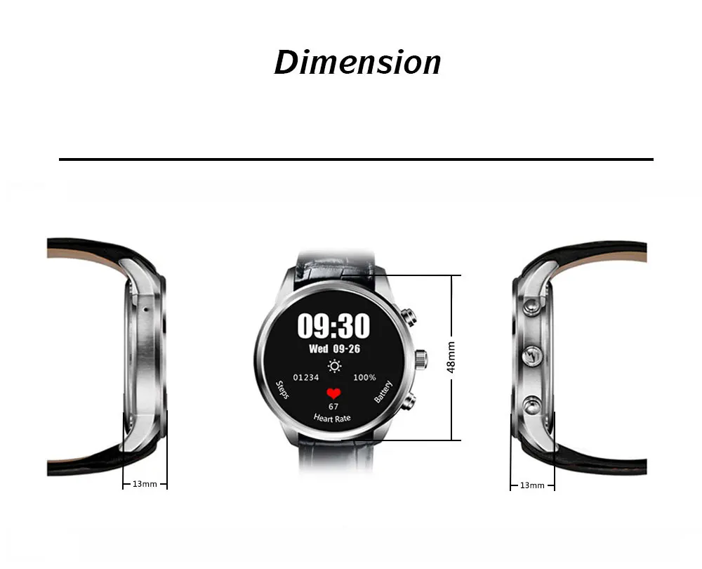 Finow X5Air 3g smartwatch 1,39 дюймов WCDMA/GSM двойной bluetooth телефон оповещения о сообщениях relogio inteligente для iOS и Android