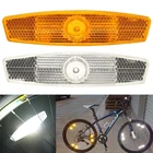 Уличное оборудование, велосипедный светоотражатель для безопасных колес, отражатель для спиц, светоотражающий зажим для горного велосипеда, предупредительный светоотражатель, велосипедные аксессуары