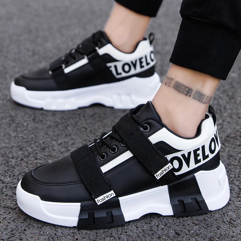 Мужские увеличенные кроссовки для скейтбординга повседневная обувь спортивная