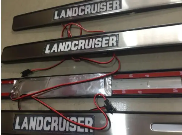 Добро пожаловать педаль применение только для Toyota Land Cruiser 4500 4700 LC100 Добро пожаловать педаль светодиодный порог с огнями