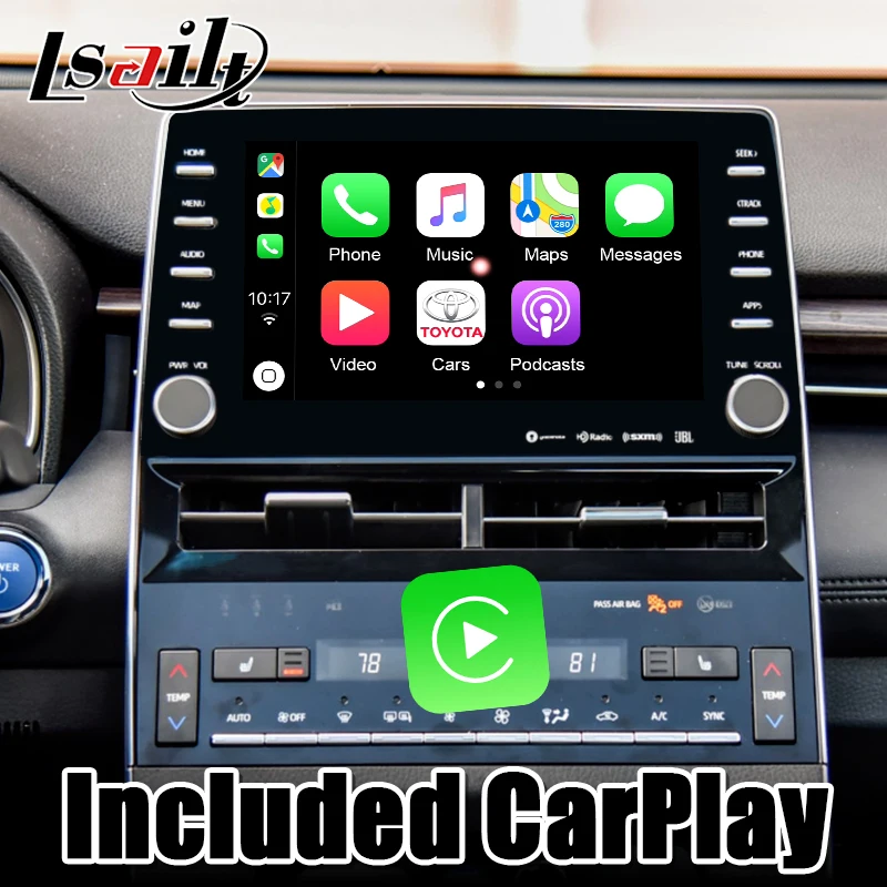 garmin gps for trucks 4GB Lsailt Android 9.0 Multimedia interface for TOYOTA Avalon 2018-2022 CarPlay box with YouTube , Netflix , Android Auto Camry car navigation system