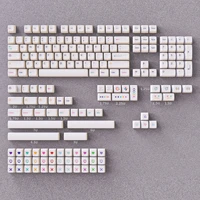 np pbt crayon dye sub keycaps set for customized mx mechanical keyboard