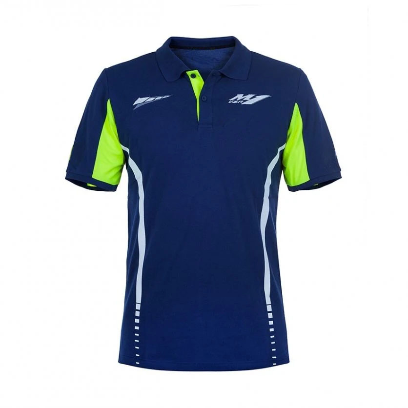 Рубашка-поло мужская с коротким рукавом мотоциклетная тенниска для Yamaha M1 |