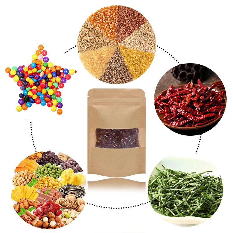 Пакеты на молнии для упаковки сушеных продуктов 10 шт./лот|Подарочные сумки и