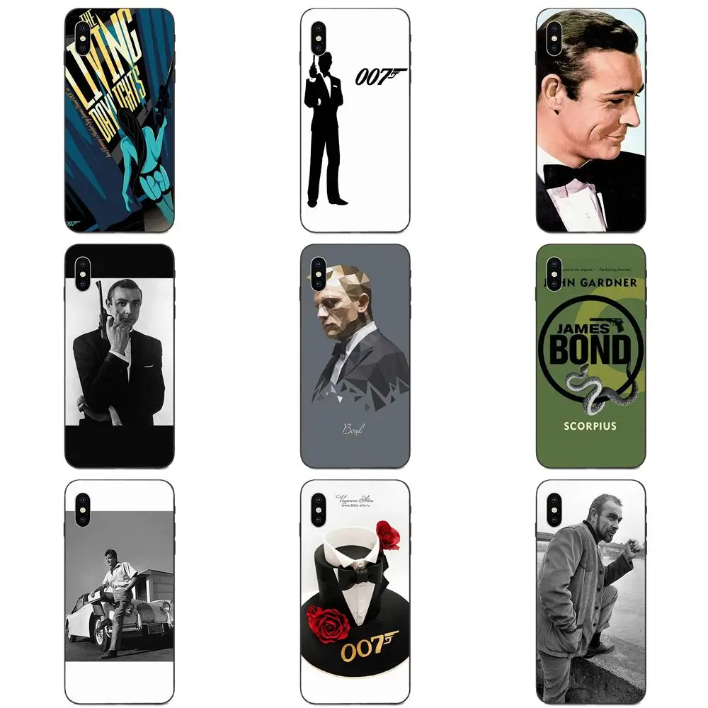 Уникальный телефон 007 James Bond для Galaxy A8 A9 Star Note 4 8 9 10 S3 S4 S5 S6 S7 S8 S9 S10 Edge Lite Plus Pro G313 с