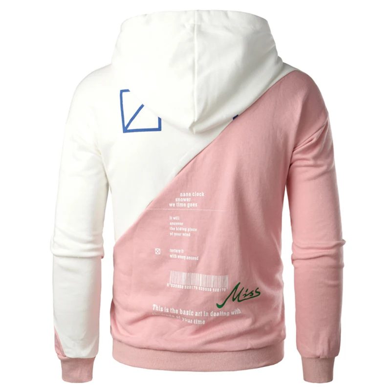 

2020 Autumn Brand Sweatshirts Men Long Sleeve Hoodies Male Letter Printing Casual Thick Hoodies Loose Streetwear Pullover Tops