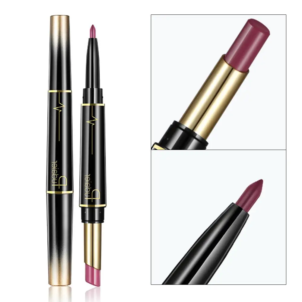 

Новая двухсторонняя помада Pudaier, 1 шт., матовая помада, вращающаяся помада, антипригарная помада